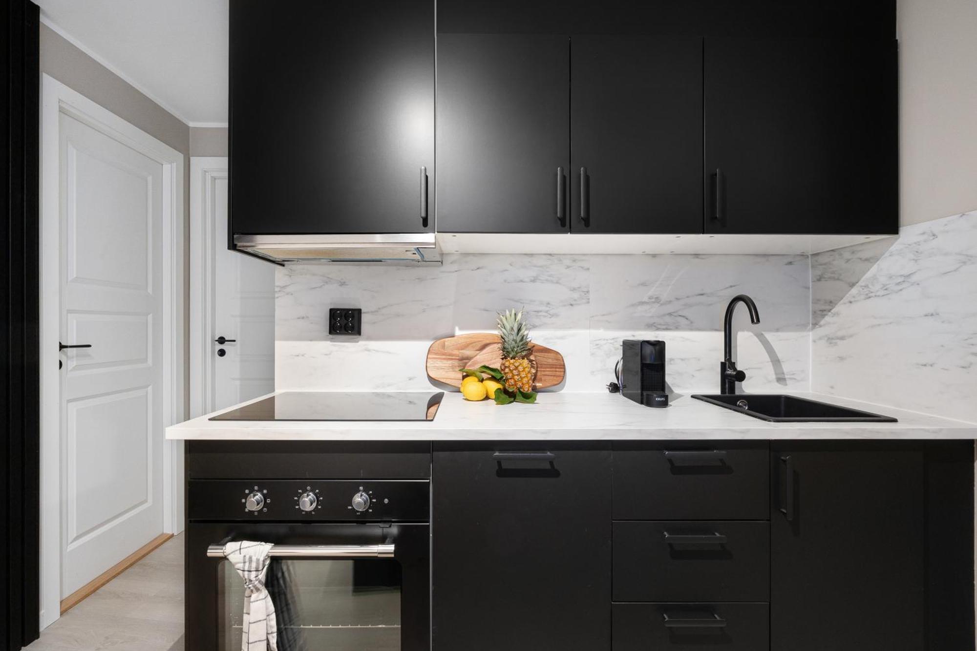 King Bed - Renovated 2024 - 2Br Behind Bryggen Apartment Bergen Luaran gambar